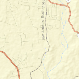 Municipio de San Antonio Suchitepéquez Street Map