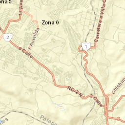 Villa Canales Street Map