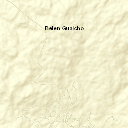Belén Gualcho Street Map