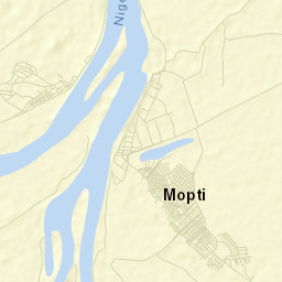 Mopti Street Map