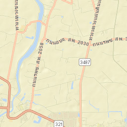 Amphoe Mueang Suphan Buri Street Map