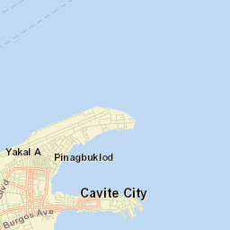 Cavite City Street Map