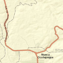 Sinuapa Street Map