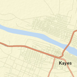 Kayes Street Map