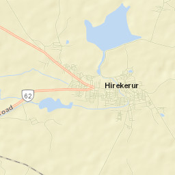 Hirekerur Street Map