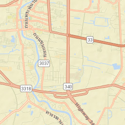 Suphan Buri Street Map