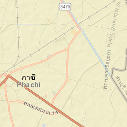 Amphoe Phachi Street Map