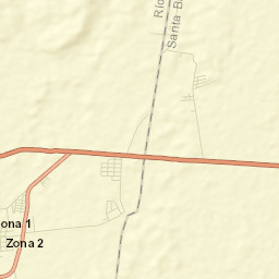 Río Bravo Street Map