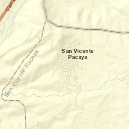 San Vicente Pacaya Street Map
