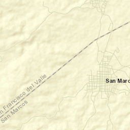 San Francisco del Valle Street Map