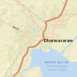 Dharmavaram Street Map