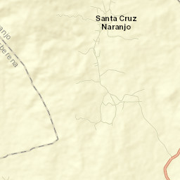 Santa Cruz Naranjo Street Map