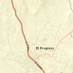 El Progreso Street Map