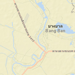 Bang Ban Street Map