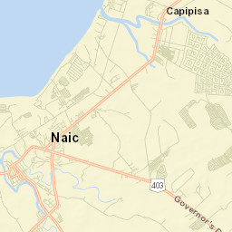 Naic Street Map