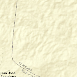 San José Acatempa Street Map