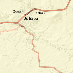 Jutiapa Street Map