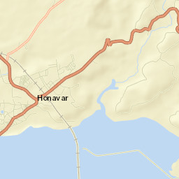 Honavar Street Map