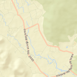 Amphoe Mueang Nakhon Nayok Street Map