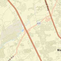 Pulong Santa Cruz Street Map