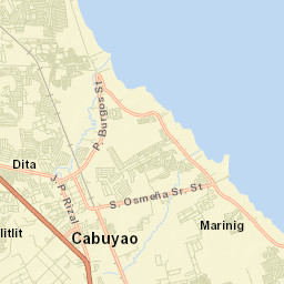 Cabuyao Street Map
