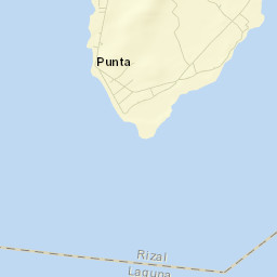 Punta Street Map