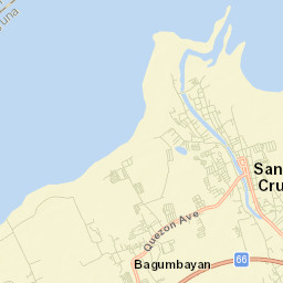 Santa Cruz Street Map