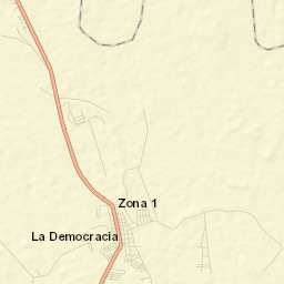 La Democracia Street Map