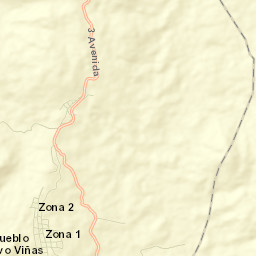Pueblo Nuevo Viñas Street Map