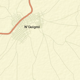 Nguigmi Street Map