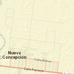Nueva Concepción Street Map