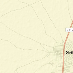 Diofior Street Map