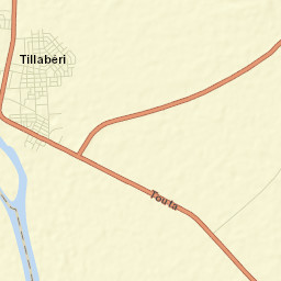 Tillabéri Street Map