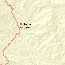 Valle de Ángeles Street Map