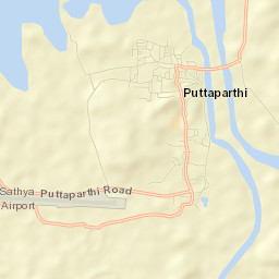 Puttaparthi Street Map