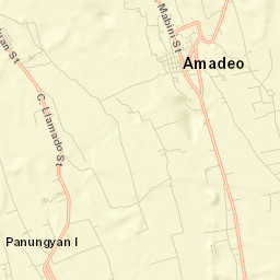 Amadeo Street Map