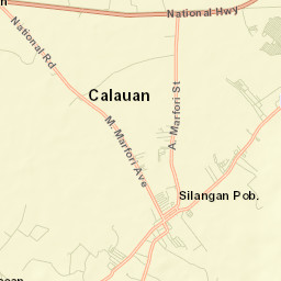 Calauan Street Map