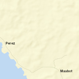Mainit Norte Street Map