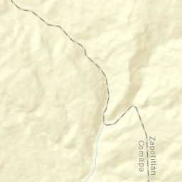 Zapotitlán Street Map