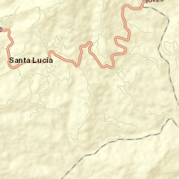 Santa Lucía Street Map