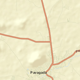 Pavugada Street Map