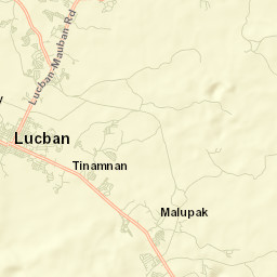 Lucban Street Map