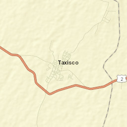 Taxisco Street Map