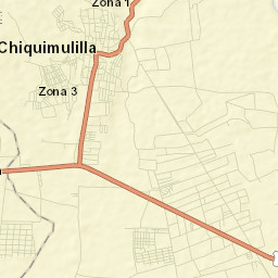Chiquimulilla Street Map