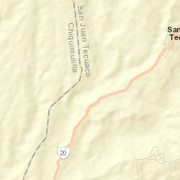 San Juan Tecuaco Street Map