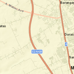 Tanauan Street Map
