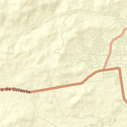Danlí Street Map