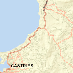 Faux A Chaud Street Map