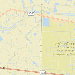 Kamphaeng Saen District Street Map