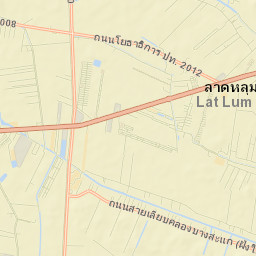 Amphoe Lat Lum Kaeo Street Map